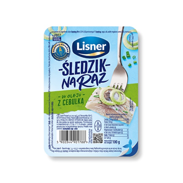 Śledzik Lisner na raz mix 100g esklep.polomarket.pl