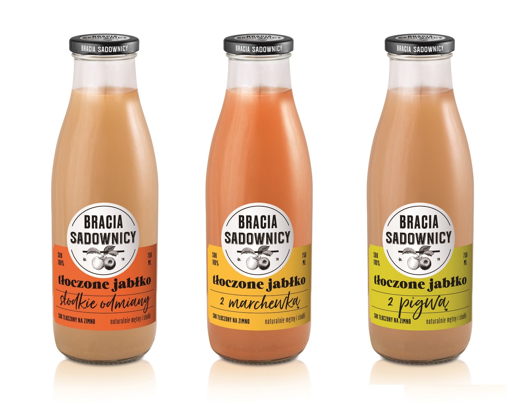 Sok tłoczony Bracia Sadownicy sort 750ml esklep.polomarket.pl