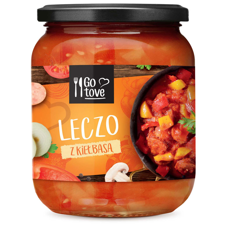 Leczo z kiełbasą Go Tove 500g