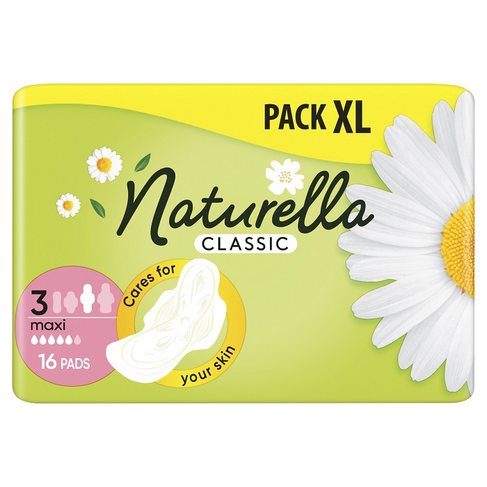 Podpaski Classic Maxi Duo  Naturella 16szt