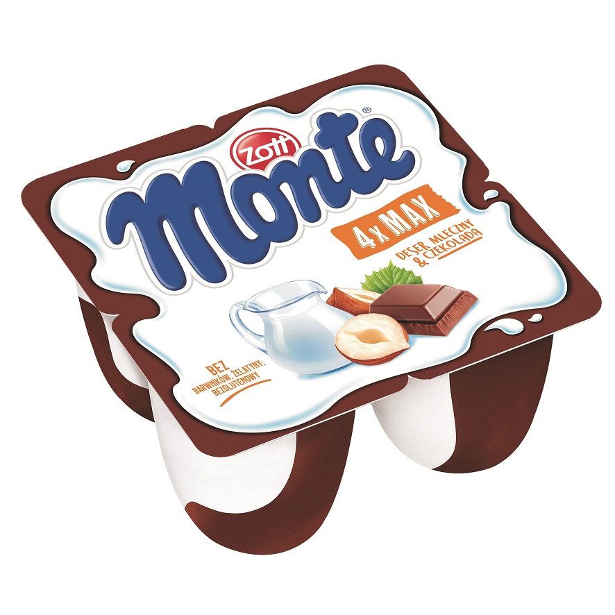 Deser Monte 4x100g esklep.polomarket.pl