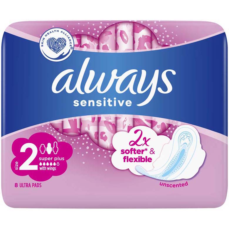 Podpaski  Ultra Super Plus  Always 8szt