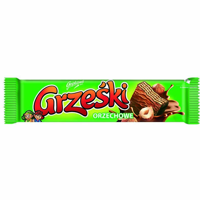 Wafle Grześki orzechowe w ml.czek. 36g