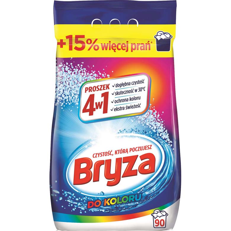 Proszek do prania 4w1 Color 90prań Bryza 5,85kg esklep.polomarket.pl