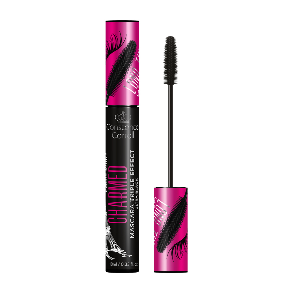Tusz do rzęs Charmed Triple Effect UltraBlack Constance Carroll 10ml