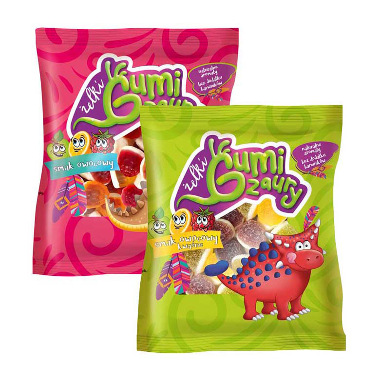 Gumizaury żelki babeczki mix 200g