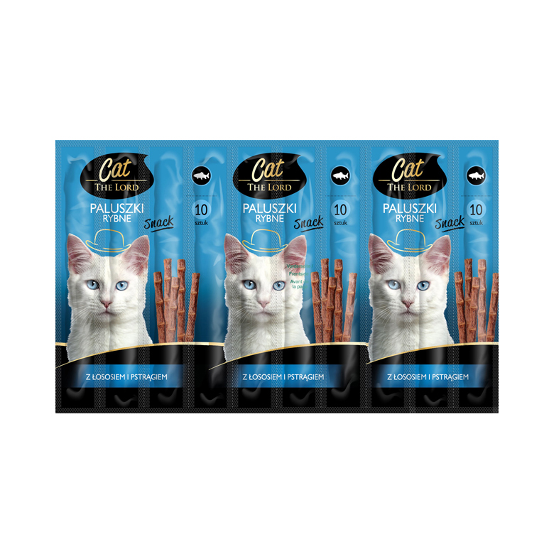 Paluszki  dla kota  rybne  Cat The Lord  50g