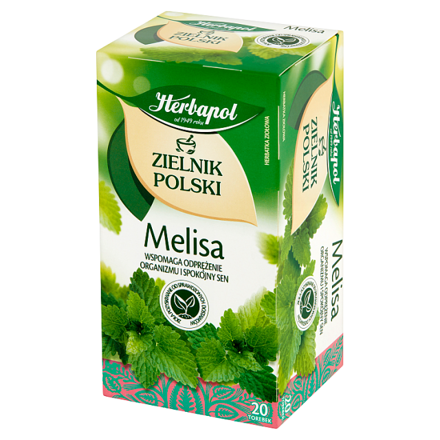 Herbatka melisa Zielnik Polski Herbapol 20tb esklep.polomarket.pl