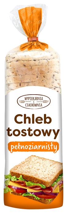 Chleb tostowy pełnoziarnisty Wypiekarnia i Ciachownia 500g