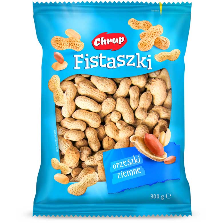 Orzeszki ziemne w łupinach Chrup 300g