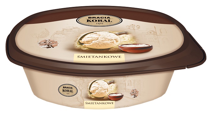 Lody śmietankowe Bracia Koral 900ml