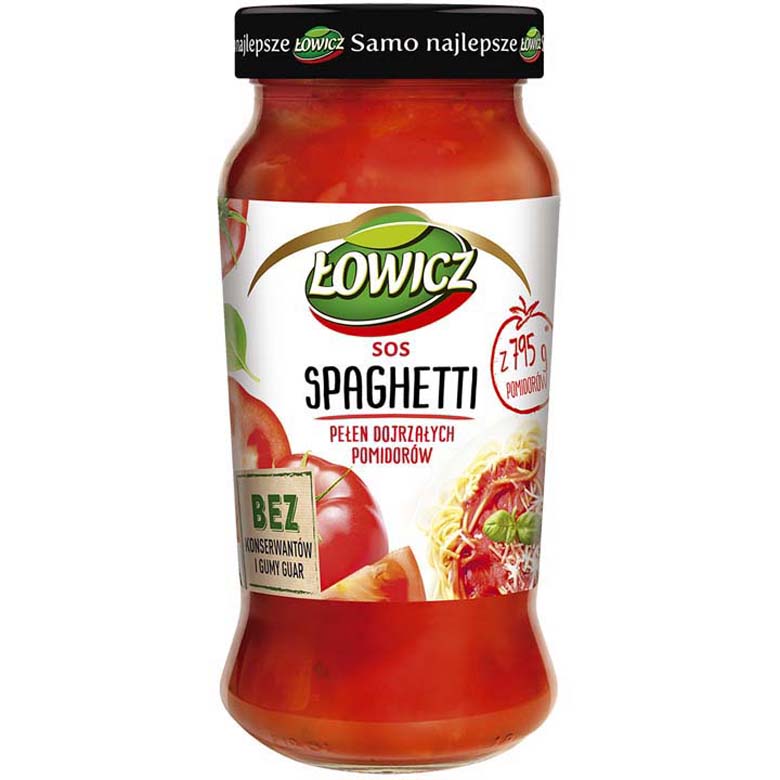 Sos spaghetii Łowicz 500g esklep.polomarket.pl