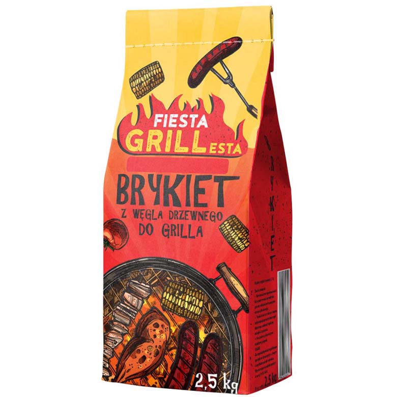Brykiet Fiesta Grillesta 2,5 kg
