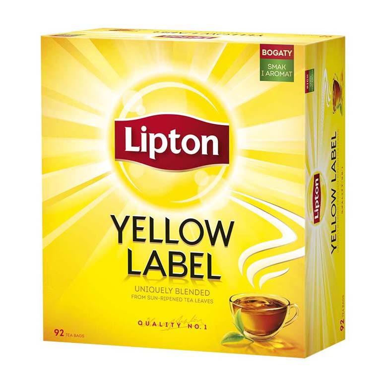 Herbata czarna ekspresowa Lipton Yellow Label  92tb esklep.polomarket.pl