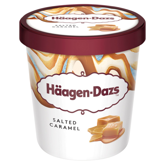 Lody Haagen dazs Salted Caramel 460ml