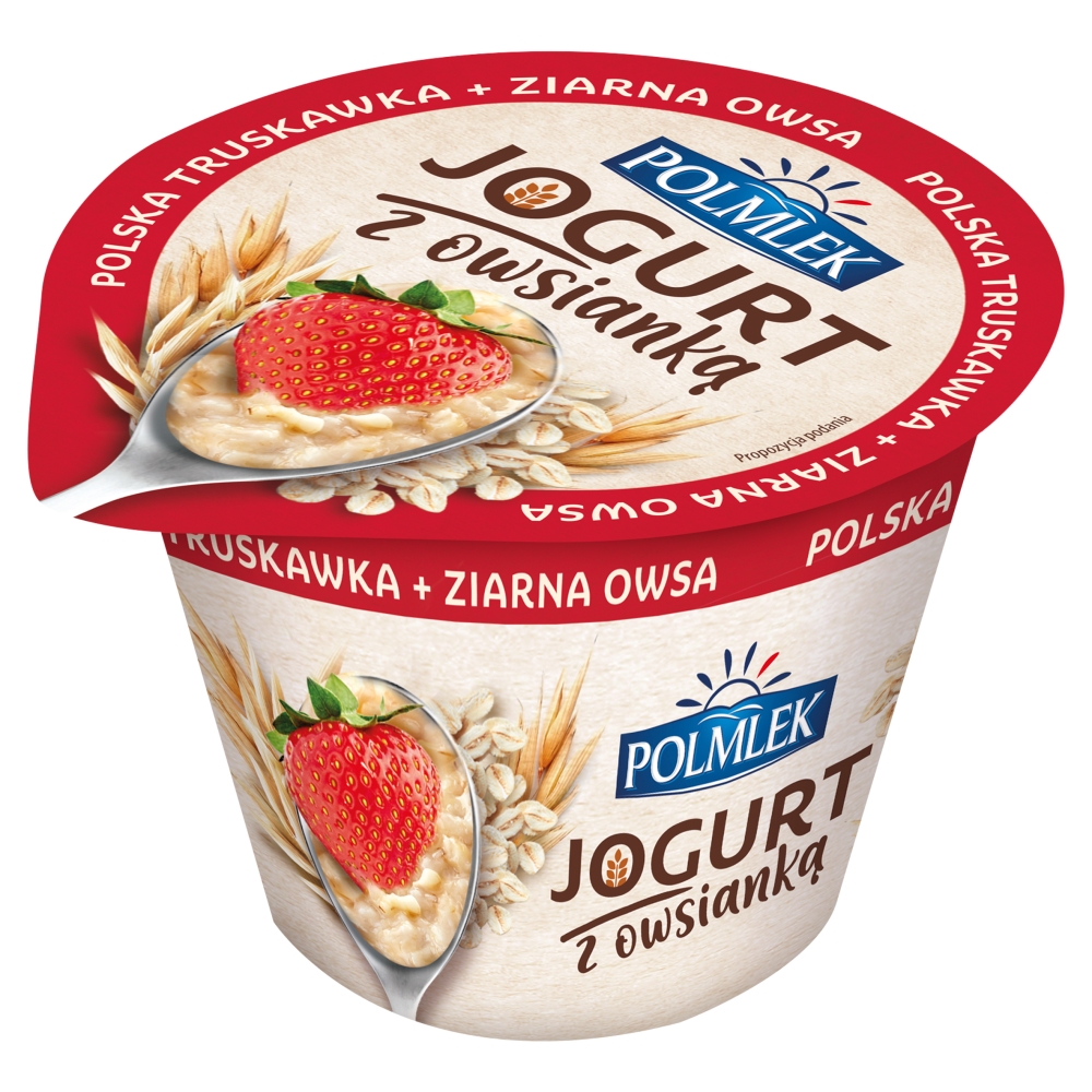 Jogurt z owsianką Truskawka 180g