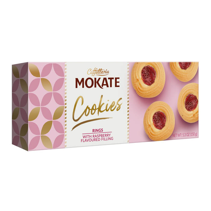 Ciastka Mokate ringi z nadz. mal. 150g