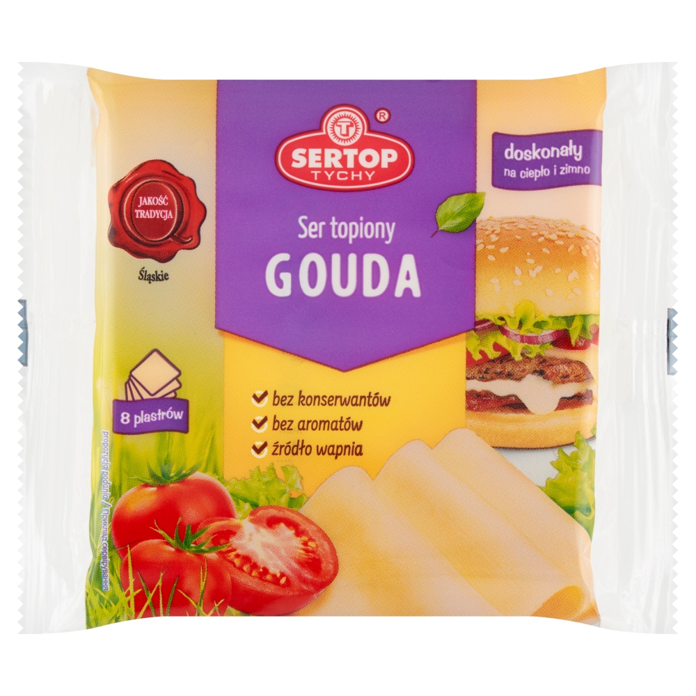 Ser topiony w plastrach Gouda 130g
