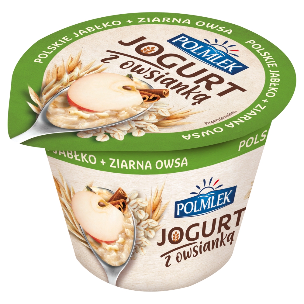 Jogurt z owsianką Jabłko-Cynamon 180g