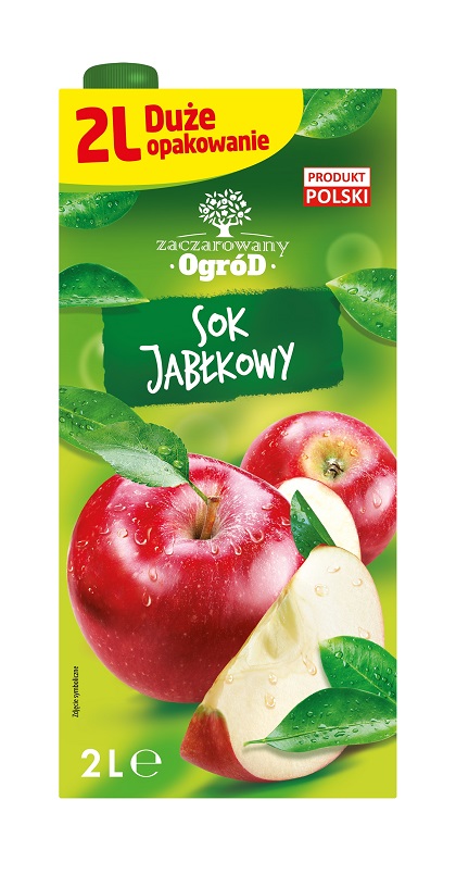 Sok jabłkowy Zaczarowany Ogród 2L