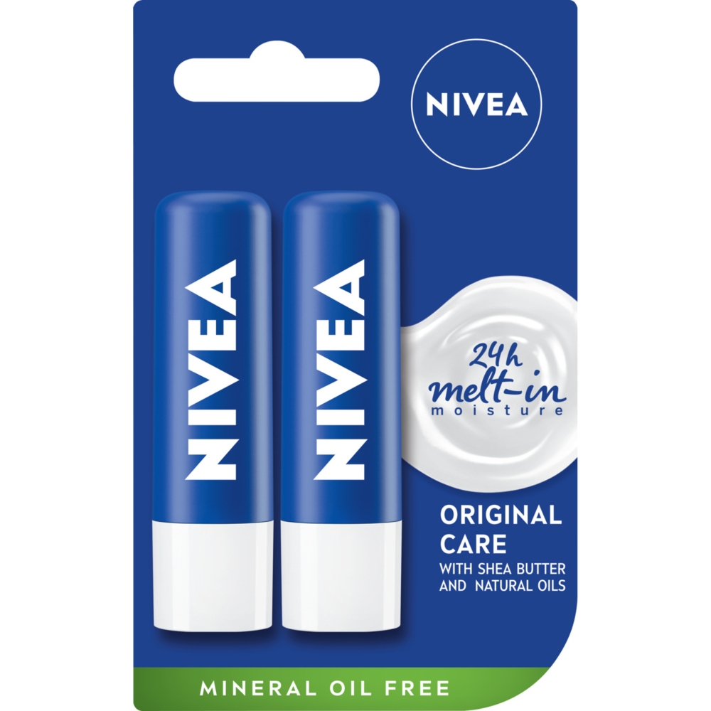 Pomadka Original Duo Nivea 2szt
