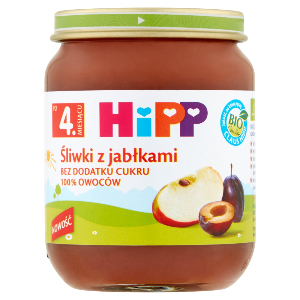 Deserek HIPP śl-jabł / jabł-bur mix 125g esklep.polomarket.pl