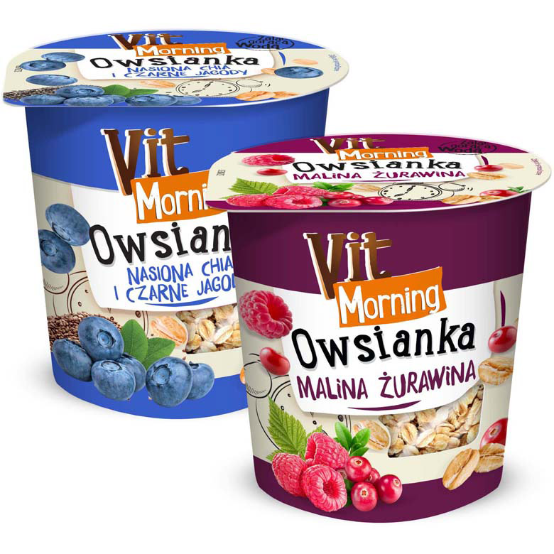 Vit Morning owsianka w kubeczku sort.65g