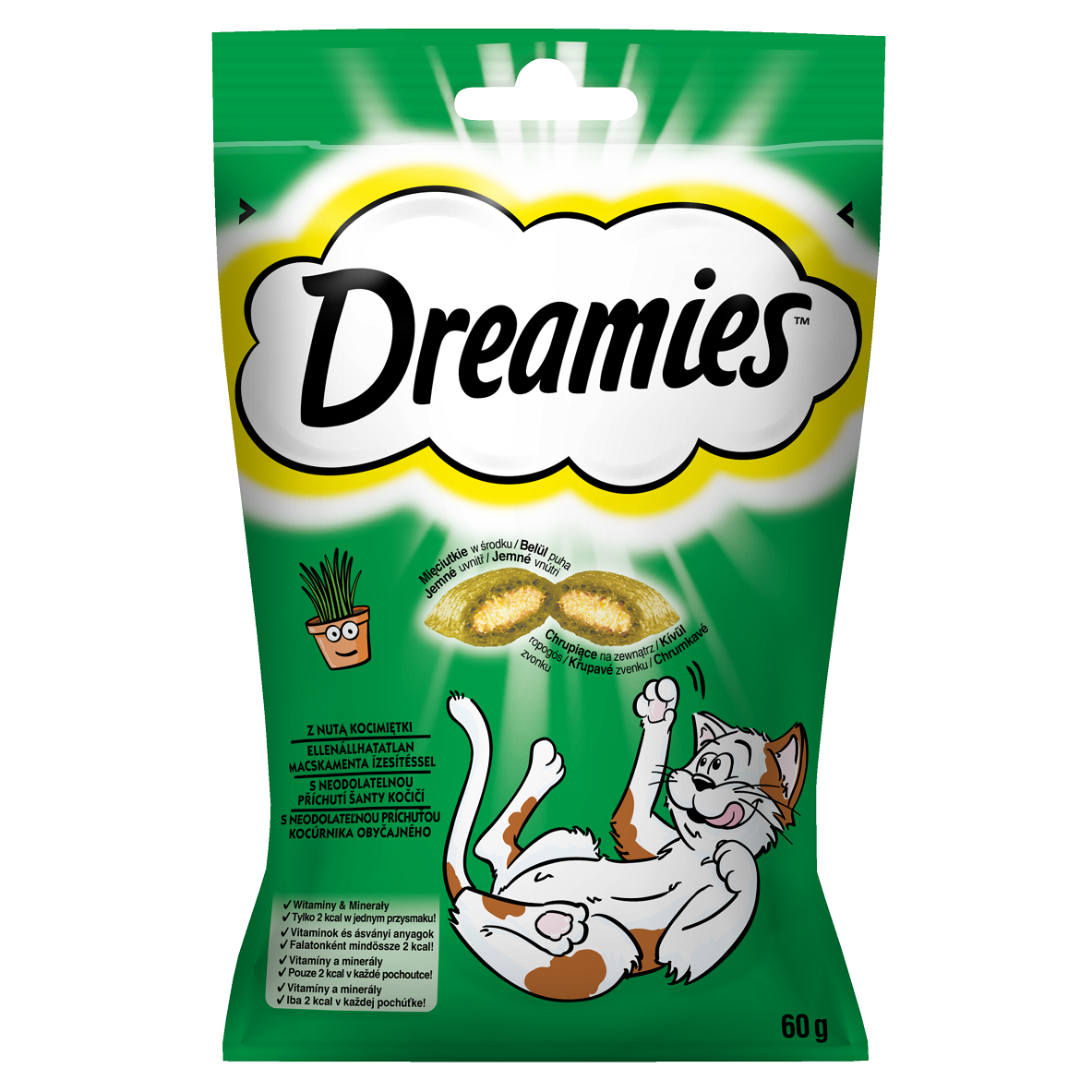 Przysmaki dla kota kocimiętka Dreamies 60g