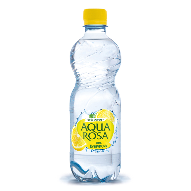 Napój o smaku cytrynowym gazowany Aqua Rosa 0,5L