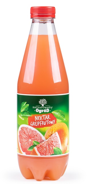 Nektar z różowych grejpfrutów Zaczarowany Ogród 1L