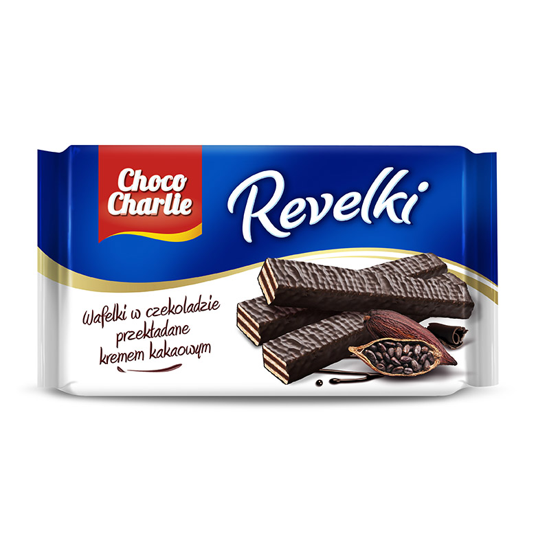 Wafle Revelki przekładane kremem Choco Charlie 235g