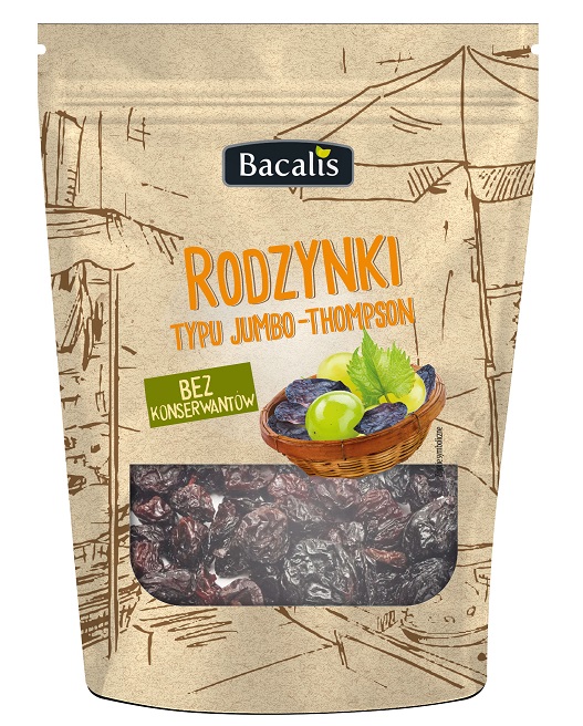 Rodzynki  Jumbo Tompson Bacalis  150g