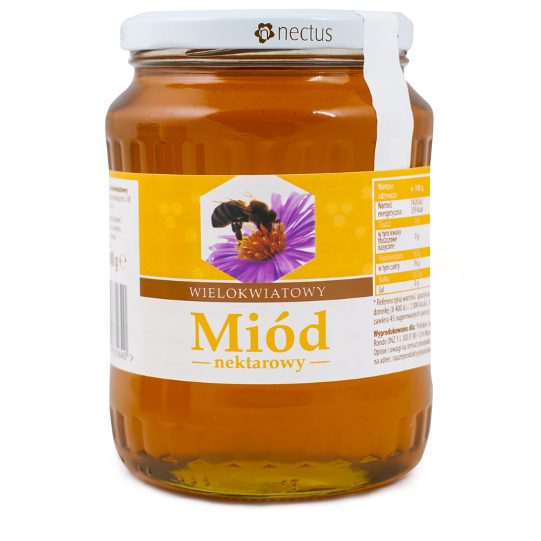 Miód wielokwiatowy  Zaczarowany Ogród 900g