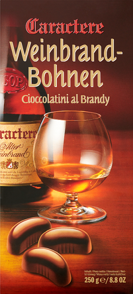 Praliny z alkoholem Caractere 250g