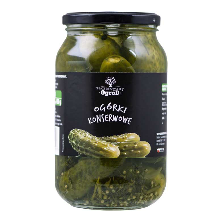 Ogórki konserwowe Zaczarowany Ogród 900//450g