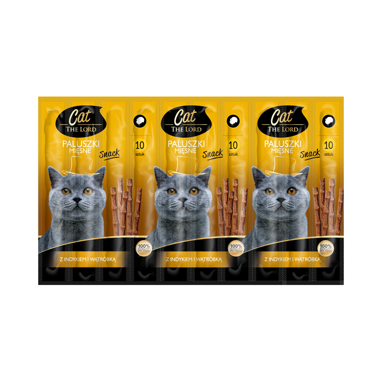 Paluszki  dla kota  męsne  Cat The Lord  50g
