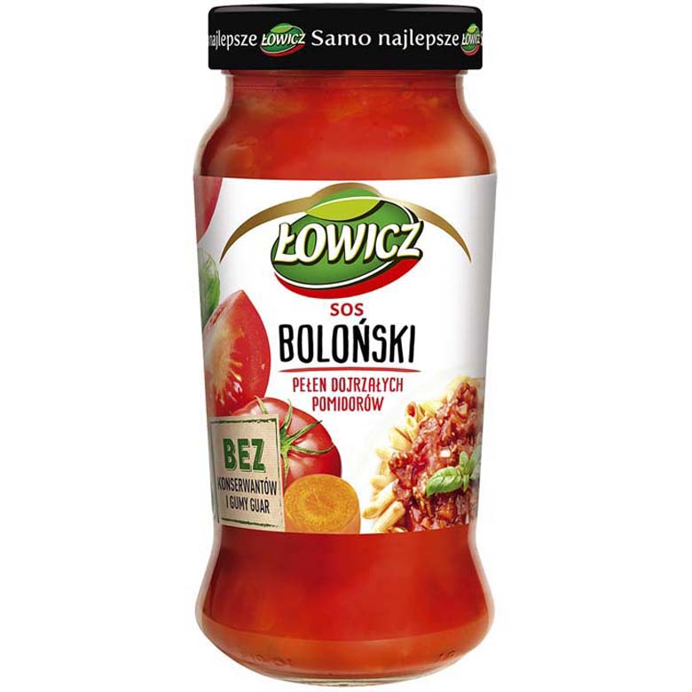 Sos boloński  Łowicz 500g esklep.polomarket.pl