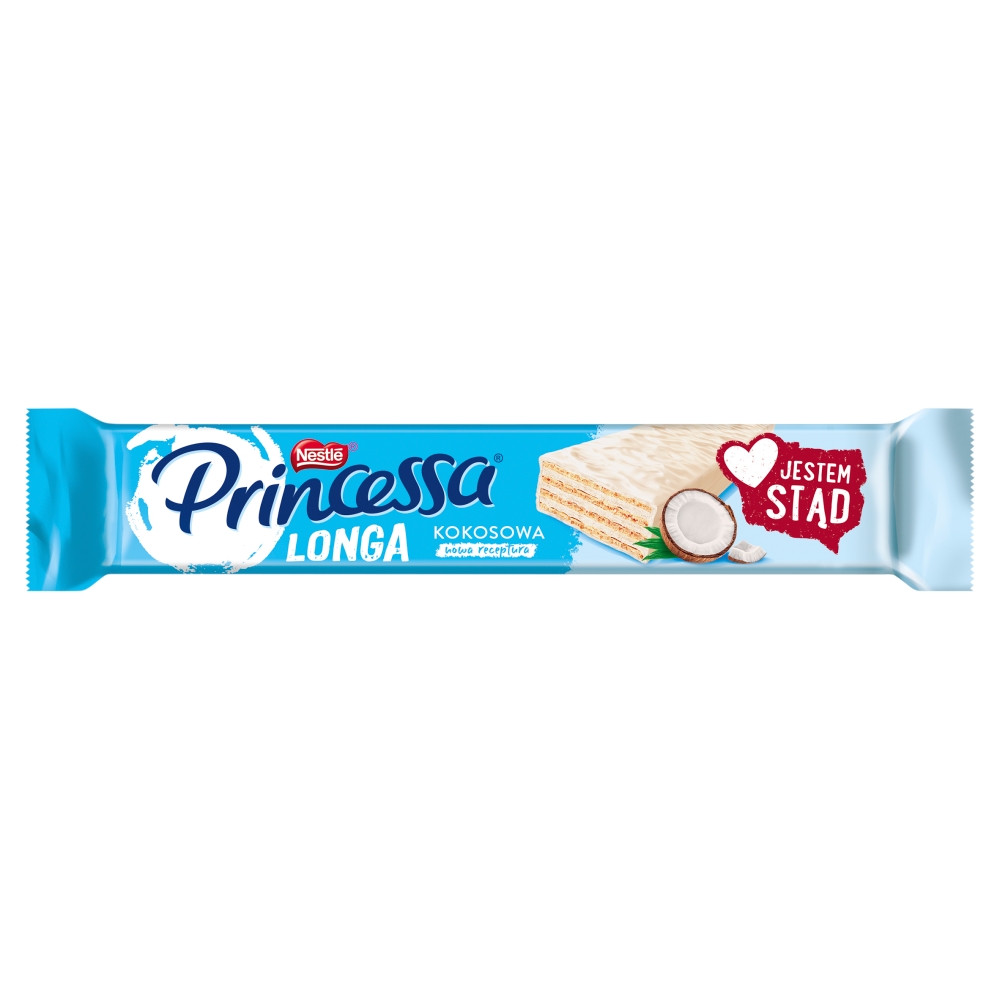 Wafel kokosowy Princessa Longa 40g
