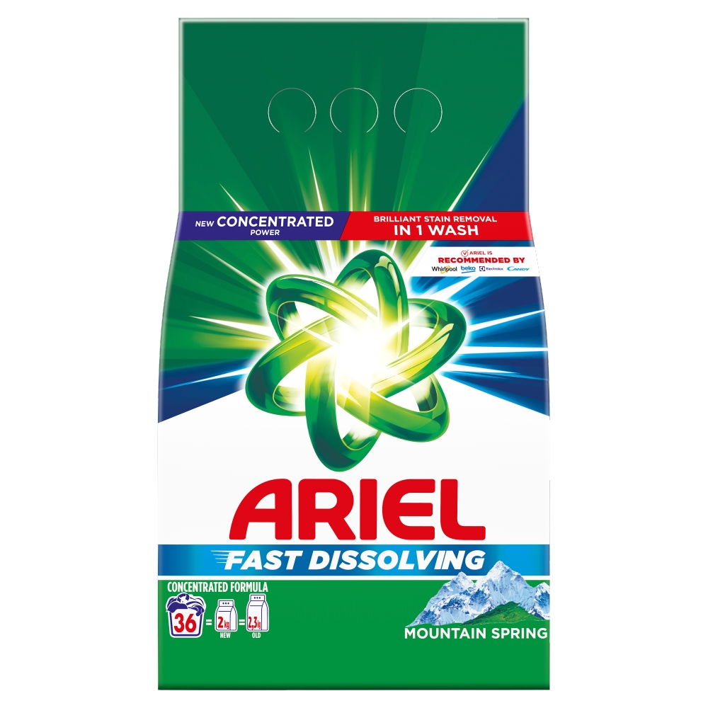 Proszek mountain spring 36 prań Ariel 1,,98kg esklep.polomarket.pl