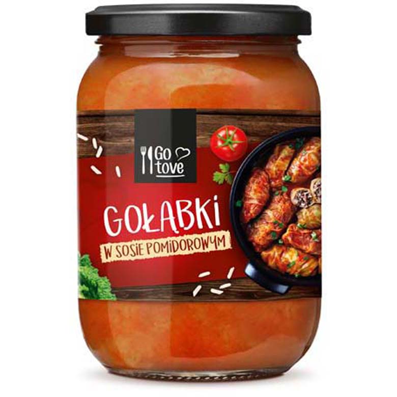 GoTove Gołąbki w sosie pomidorowym 500g