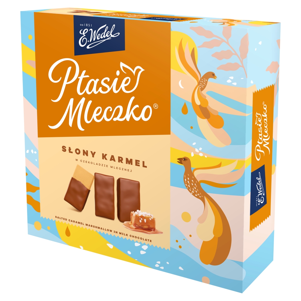 Pianka słony karmel Ptasie Mleczko 340g