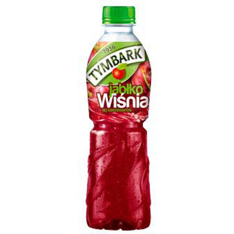 Napój wiśnia-jabłko Tymbark 0,5l esklep.polomarket.pl