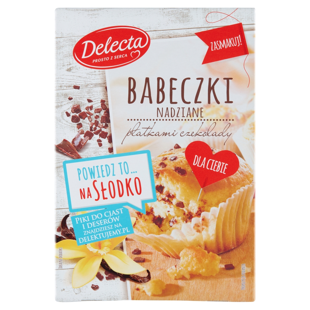 Babeczki z płatkami czekolady 280g