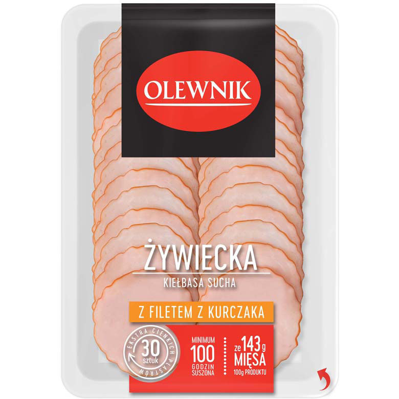 Sucha żywiecka z fileta kurczaka z dodatkiem wieprzowiny 90g
