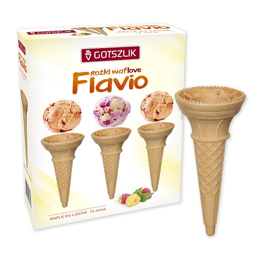 Rożek Gotszlik Flavio waf. do lodów 70 g