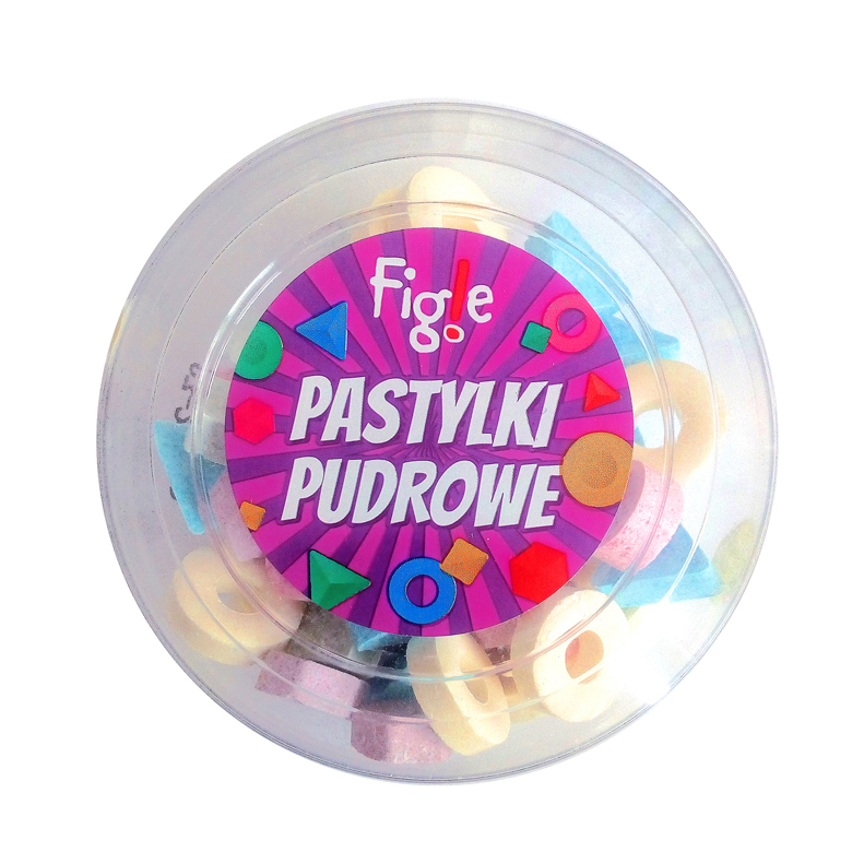 Pastylki pudrowe owocowe Figle 120g