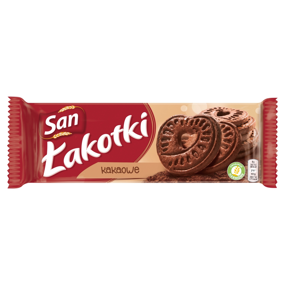 Ciastka kakaowe  San Łakotki 168g esklep.polomarket.pl