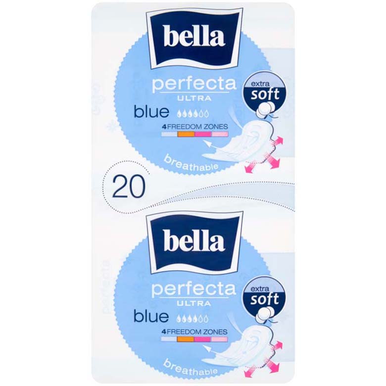 Podpaski  Perfecta Blue  Bella 2x10szt esklep.polomarket.pl