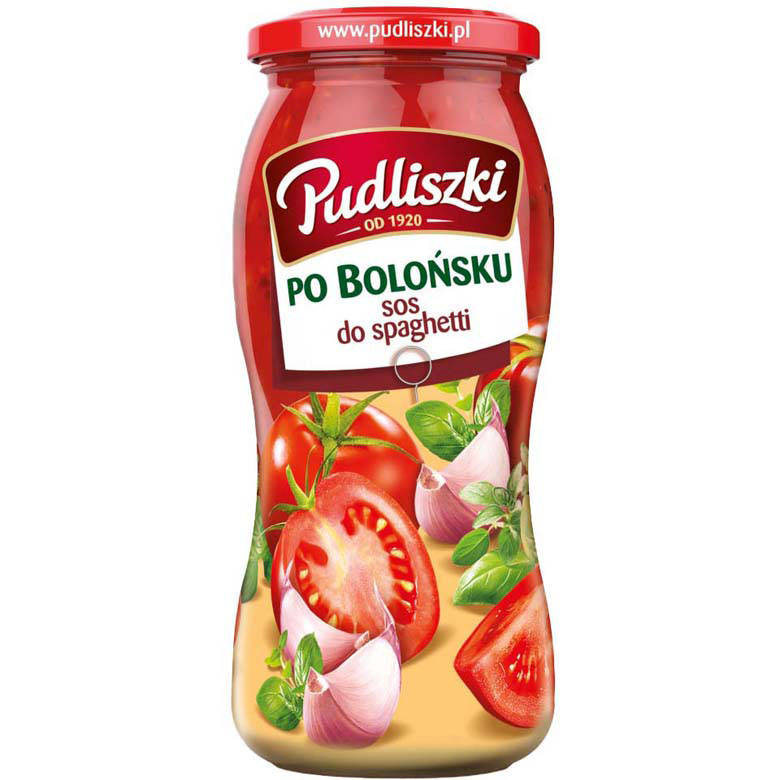 Sos Pudliszki spaghetti po bolońsku 500g esklep.polomarket.pl