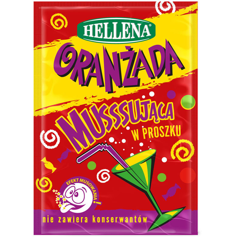 Oranżada Hellena w prosz. 18g